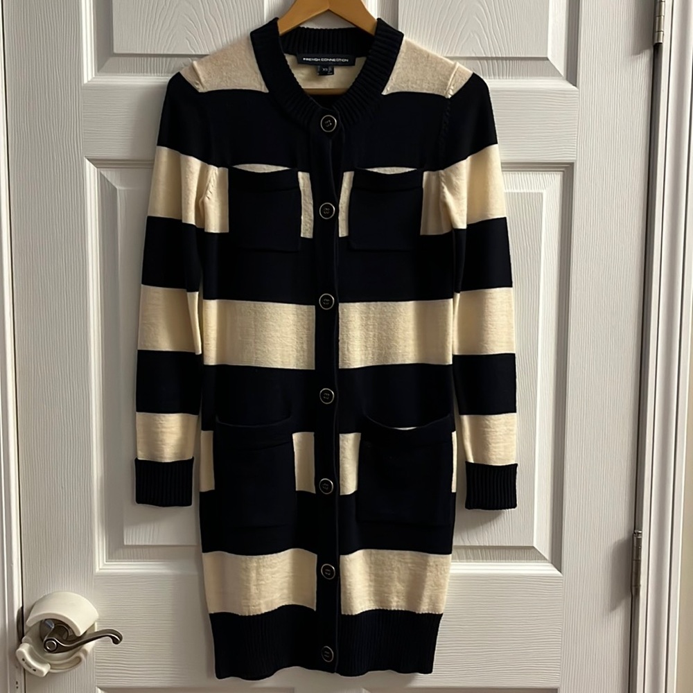 French connection XS Long Cardigan